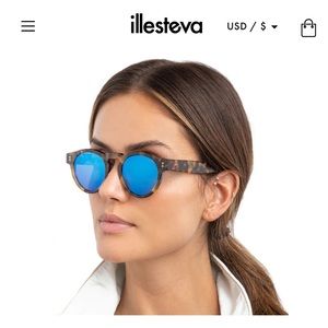 Illesteva Leonard Tortoise Sunglasses